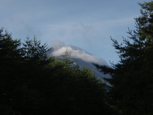 Mount Fuji from the Subaru line near Kawaguchiko Japan. This is as close as we walked toward Fuji.