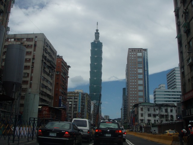 Taipei 101 is one of tallest highrise buildings in the world.