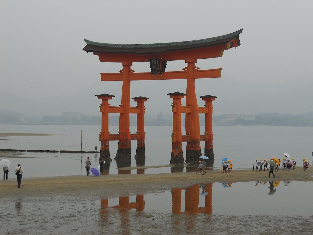 Miyajima O-Torii low tide