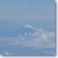 mt fuji from 20000 feet icon