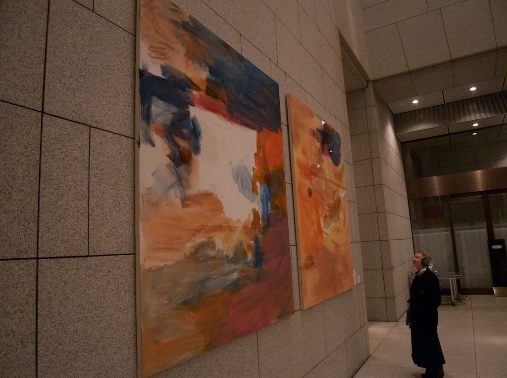 Artwork in Dai-ichi Life Insurance Building Lobby