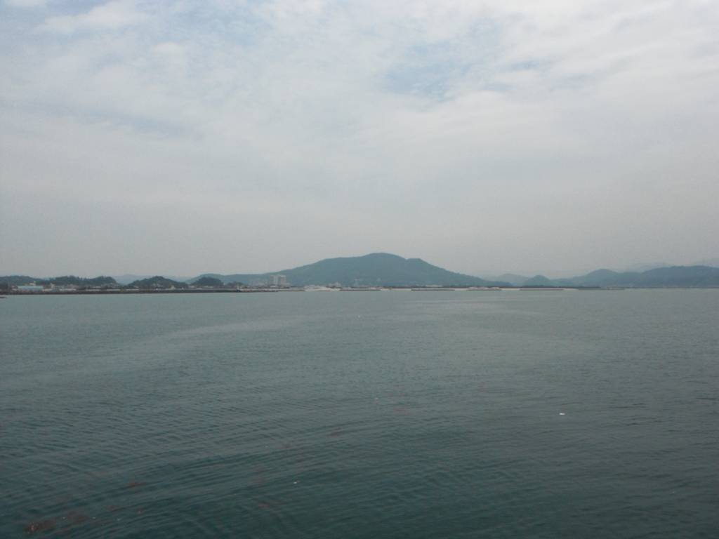 Nagusayama from Wakaura Bay