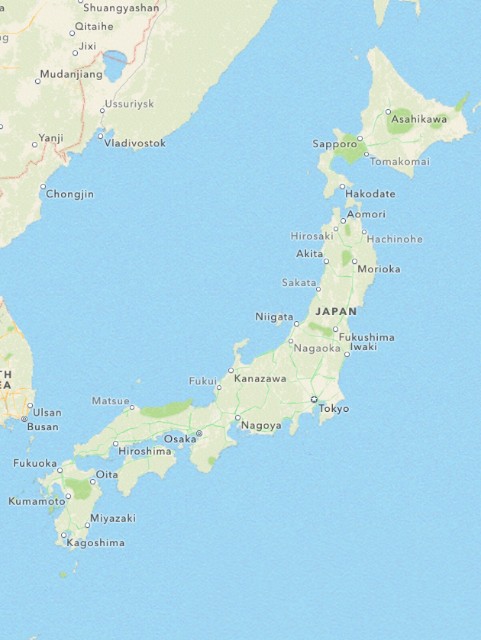 Tokyo Location on Islands like a dragon