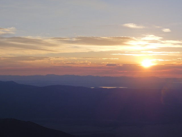 sunrise on mt yale