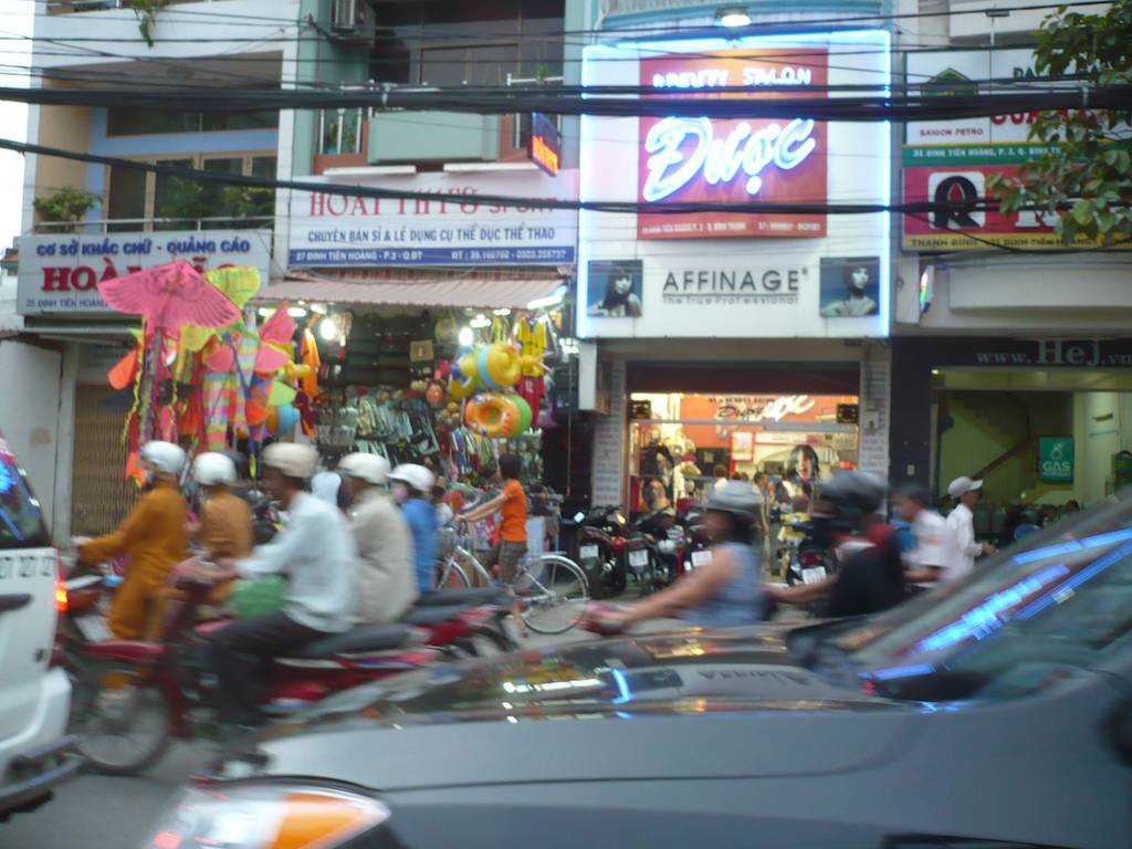 Motorbikes in Ho Chi Minh City